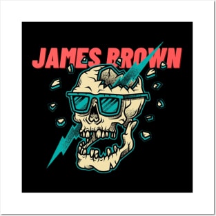 james brown Posters and Art